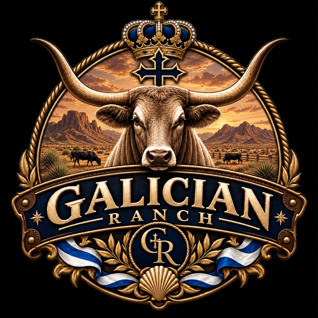 Galician Ranch crest